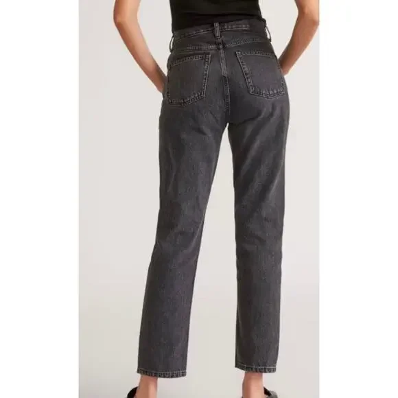 Everlane Women's The 90’s Cheeky Black Jeans - Picture 2 of 12